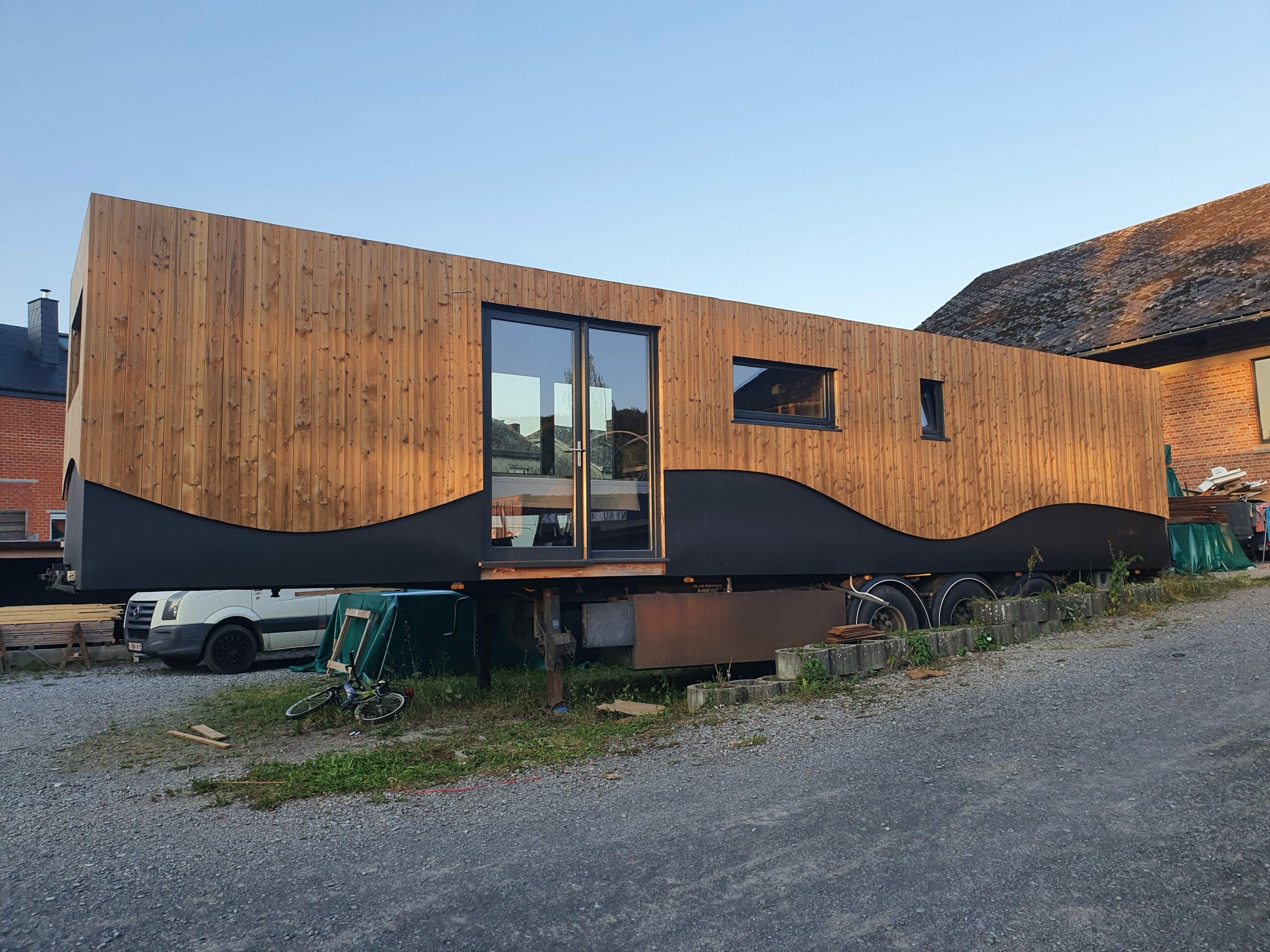 Vue extérieure côté long