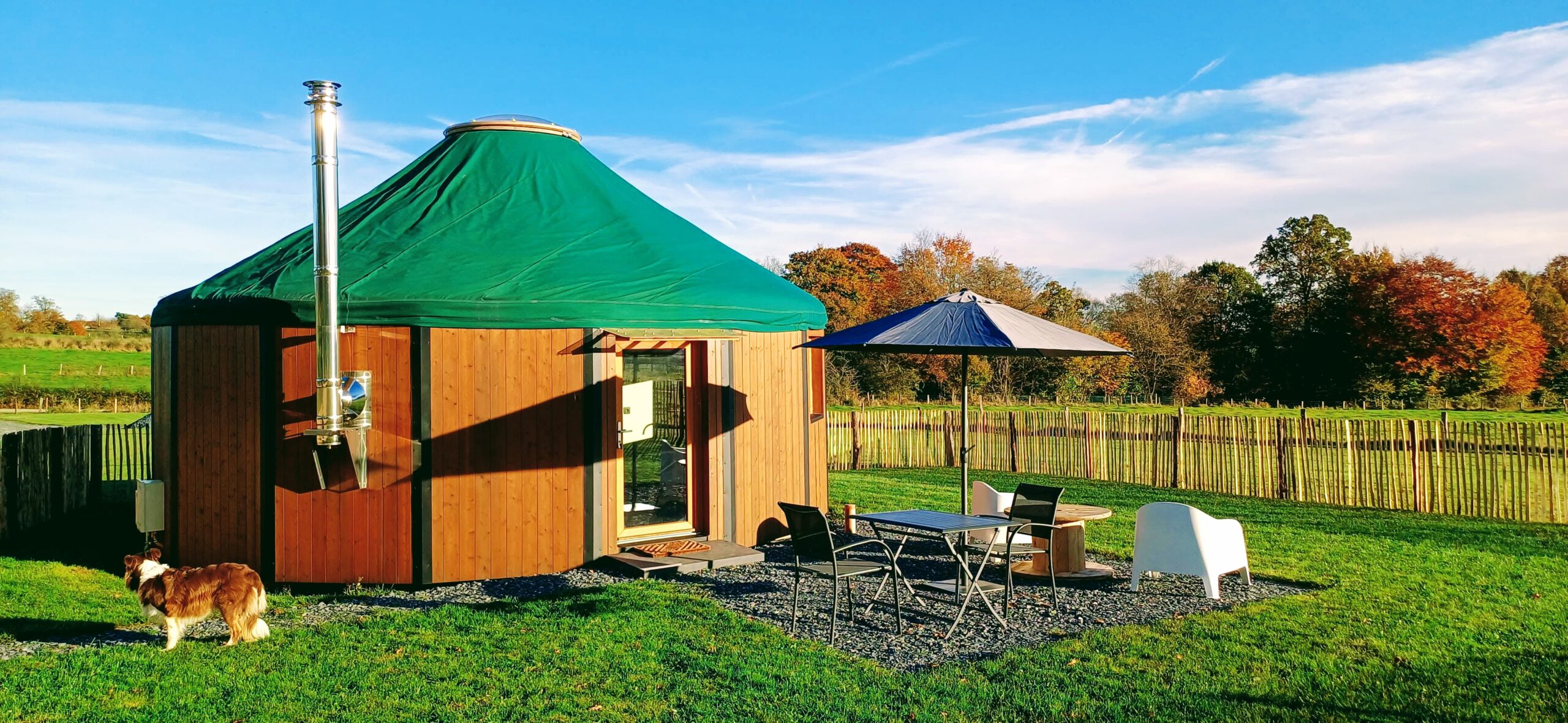 Yurtagone BeYurt en situation, habitat toutes saisons