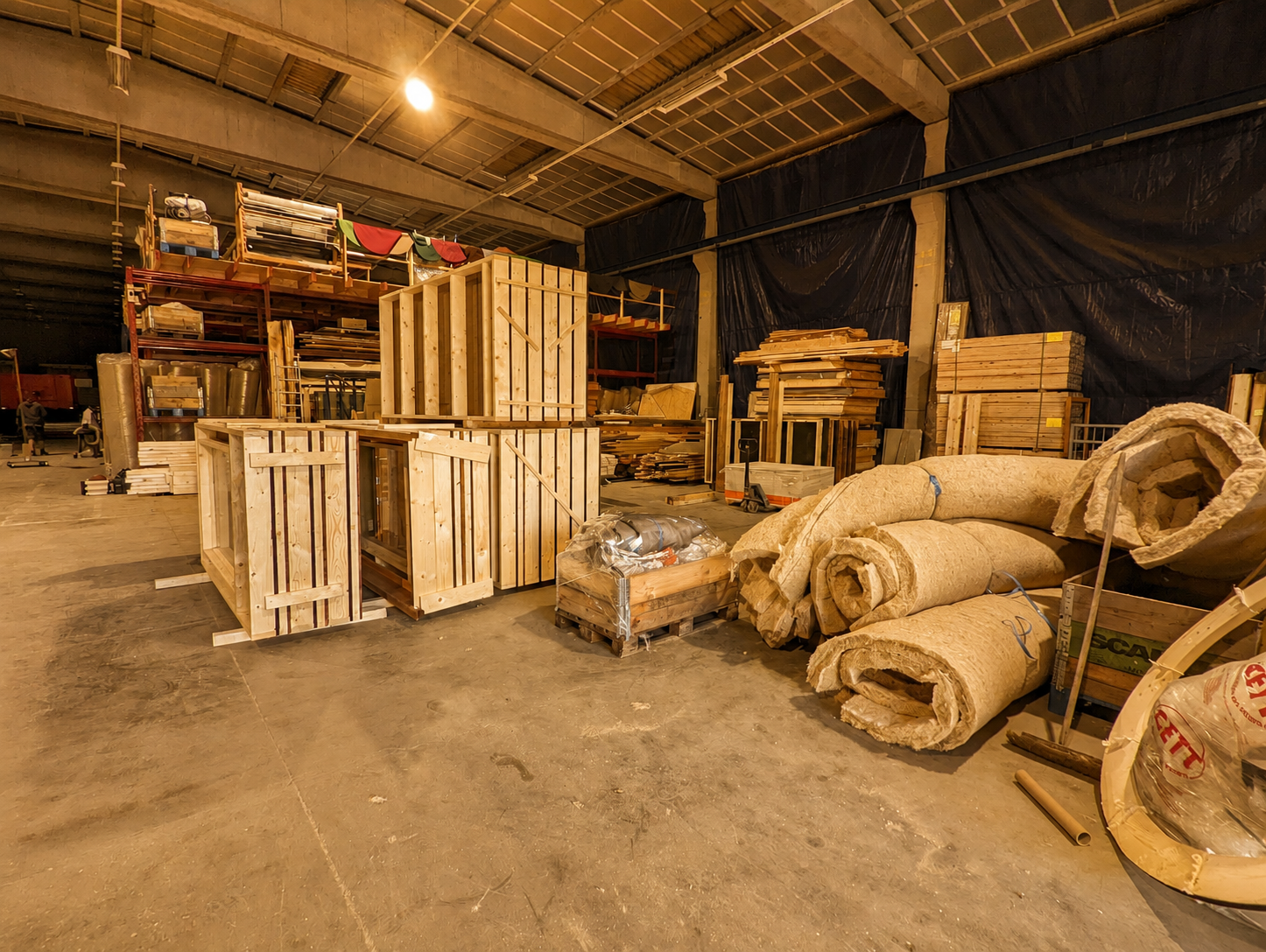 Fabrication en atelier BeYurt